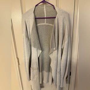 Lululemon Reversible Long Sleeve Open Sweater